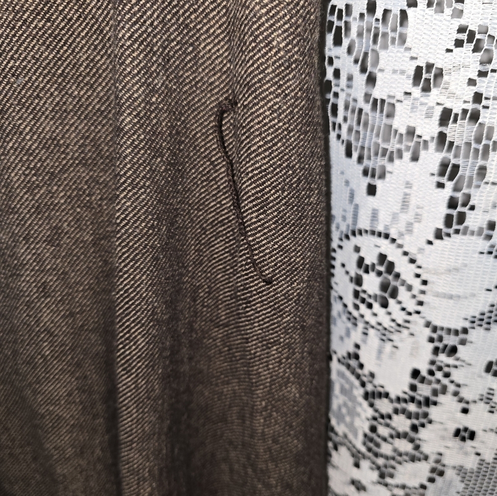 Vintage Spiegel Wool Blend Trench Coat. Womens 6P - Picture 15 of 16